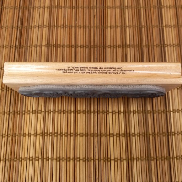 Stampendous Mitten Border Rubber Stamp Winter Christmas Holiday 1999 - Picture 5 of 5